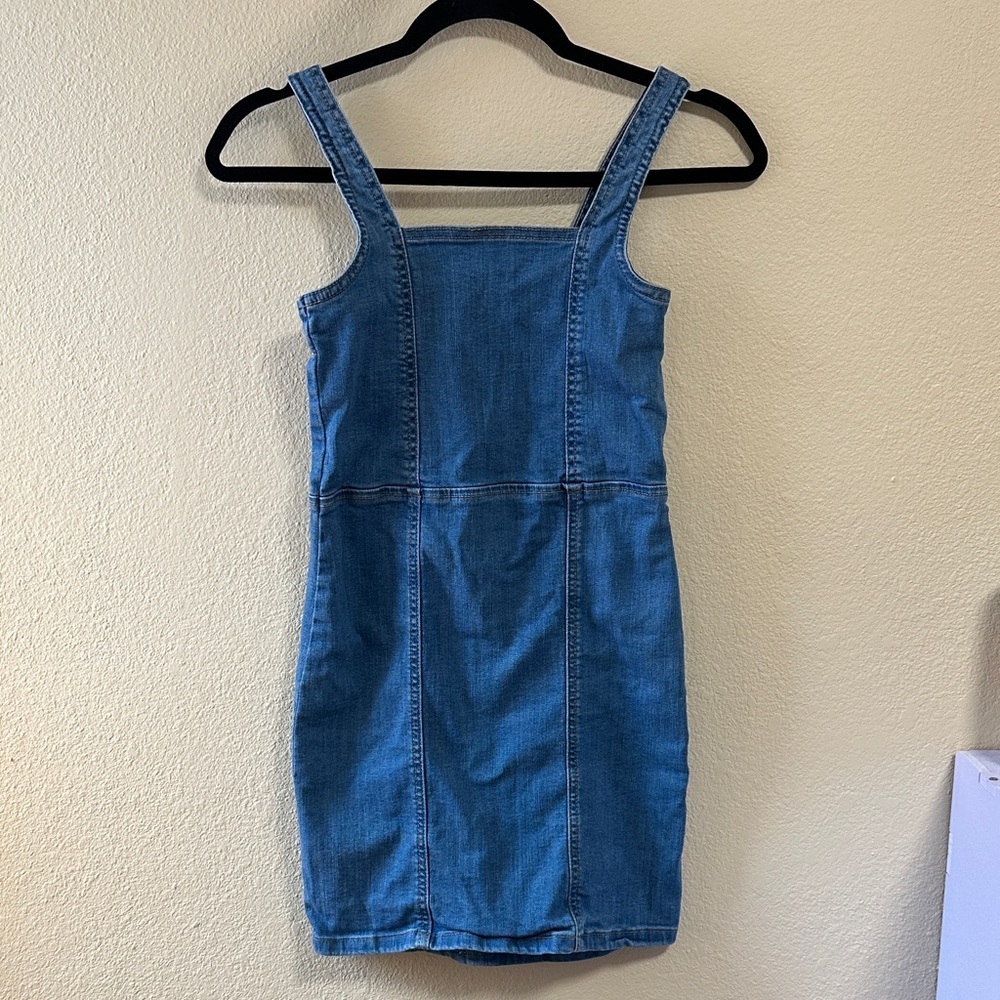 Art Class Denim Blue Mini Dress Size 10/12